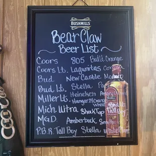 Not bad beer list for this little mountain town!