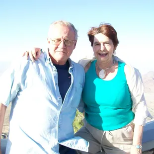 Gary and Carol  the owners of the Bearclaw