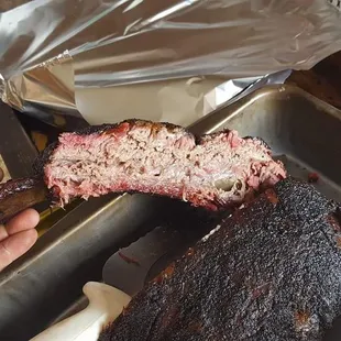 Prime Angus beef rib