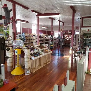 Inside of store