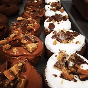 Amazing donuts. These are just a few of what Bear Creek offers