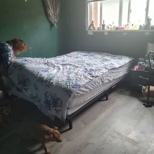 When you buy cheap furniture. My sister wanted to save money she wanted to save money.