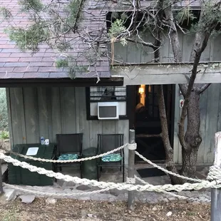 Front entrance of my cabin