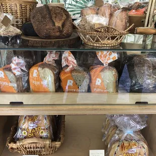 Fresh artisanal breads