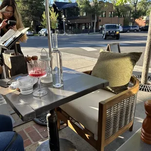Alfresco drinks before play two for one drinks - happy hour