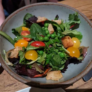 Mixed greens