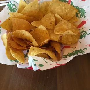 Free chips and salsa