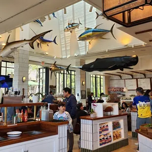 Newly expanded Crystal Cove dining room