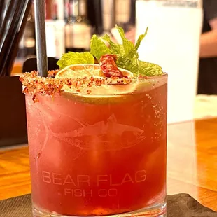 Smokey The Bear margarita