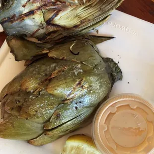 Grilled Artichoke