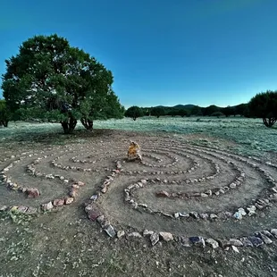 A meditation labyrinth