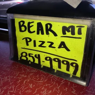 bear mountain pizza