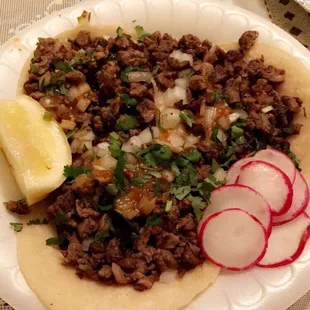 Carne asada tacos. Best you&apos;ll ever have