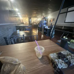 Girl my coffee duh, I actually think I got a dirty chai.