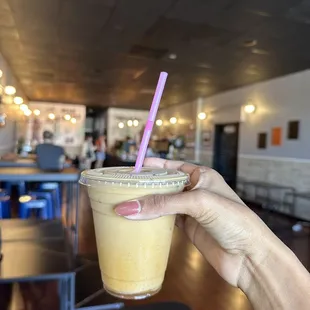 Iced Pumpkin Caramel Latte