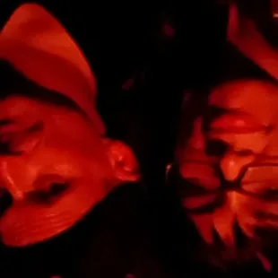 Arrived right side up...my phone got wasted, and walked home on our heads apparently.