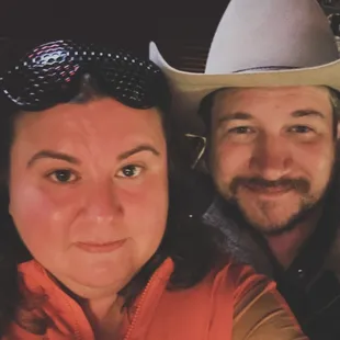 Me and Dusty Rust playing pool