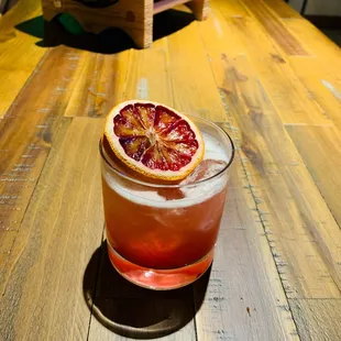 Blood Orange cocktail