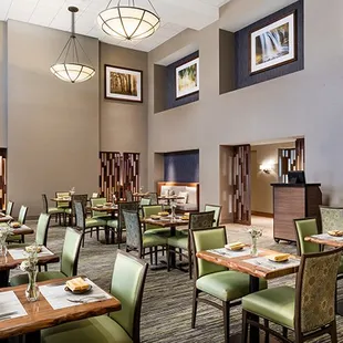 Located in the lobby of Bear Springs Hotel is the new Bear Springs Bistro &amp; Lounge.