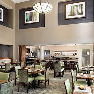 Located in the lobby of Bear Springs Hotel is the new Bear Springs Bistro &amp; Lounge.