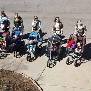 Book Babies stroller crew!