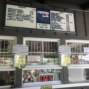 Order outside and pay inside market