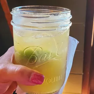 Bourbon Ginger Bear made with rye.