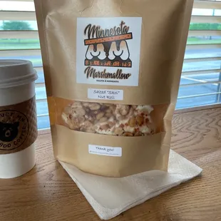 Some kind of marshmallow goodie..