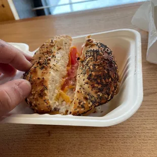 Bagel sandwich