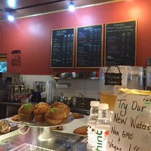 Fresh baked goods &amp; several specialty drink options.