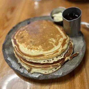 Blueberry pancakes