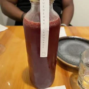 Blueberry lemonade