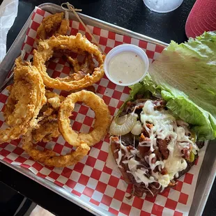 Diablo Burger Onion Rings
