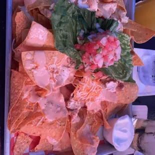 nachos, food