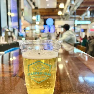 Carlos Danger. Award winning from the Great American Beer Festival 2022, this beer is refreshingly crisp with a slight yeasty finish.