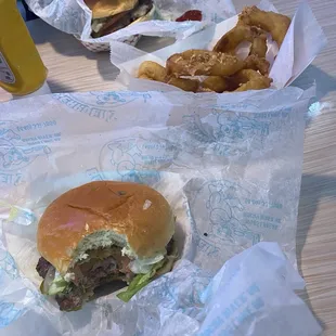 Bite out of my cheeseburger