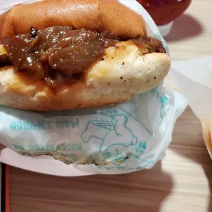 Gouda burger