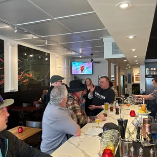 Busy bar