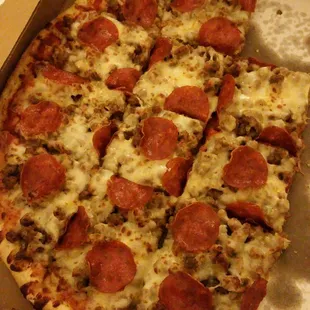 a pizza in a box