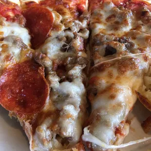 From the buffet. The service has much improved.