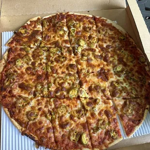 Jalepeno Cheese Pizza