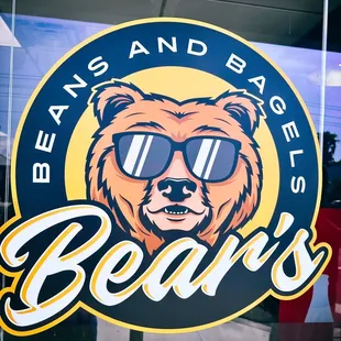 a bear wearing sunglasses