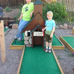 Putt putt golf