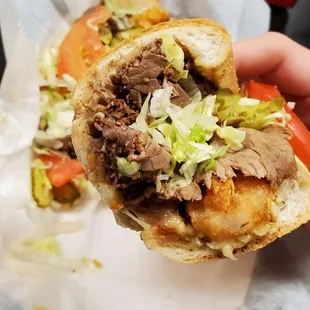 Surf &amp; Turf Poboy