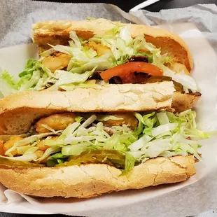 Surf and Turf Poboy