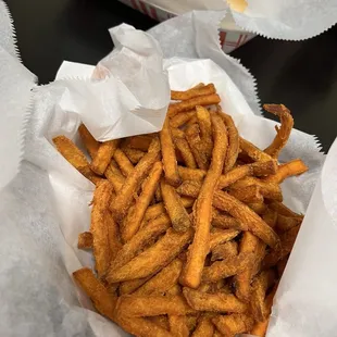 Sweet potato fries.