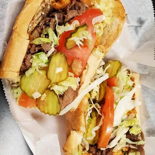 Surf &amp; Turf Poboy