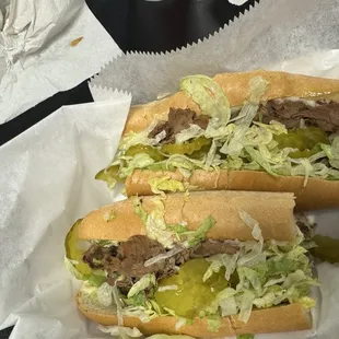 Large Roast Beef Poboy