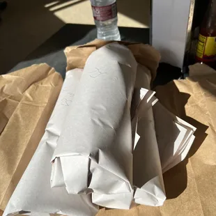 These Po Boys are HUGE!