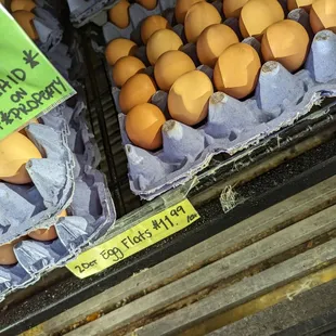 1/3 to 1/2 of these eggs typically have double yolks!